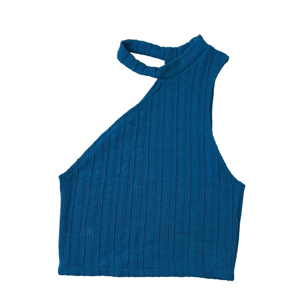 Frame Unique One Shoulder Cropped Top Size XS